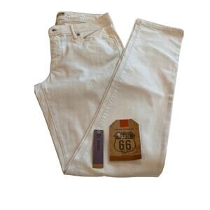 NWT ROUTE 66 White Jeans Skinny Women Sz 5/6 NWT